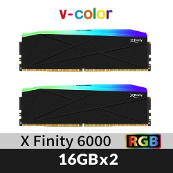 V-color manta xfinity DDR5-6000 16GB×2 黒 V-color DDR5 32GB (16GBx2) 6000MHz MANTA XFINITY RGB - MOBPC Oman