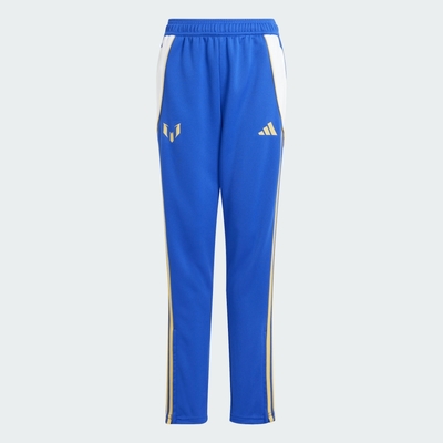 【adidas 愛迪達】 PITCH 2 STREET MESSI 運動長褲 吸濕排汗 童裝 IS6468