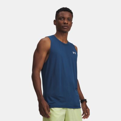【UNDER ARMOUR】UA 男 Tech 背心 1382795-498