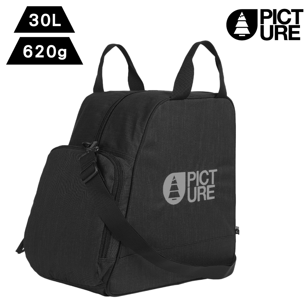 Picture 雪鞋收納袋【黑色】Shoe Bag BP197P | 登山/ 露營裝備配件