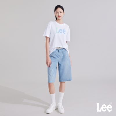 Lee 女款 七分牛仔褲 淺藍洗水 LB622022933
