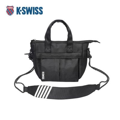K-SWISS 工裝隨身小側背包 Crossbody Bag 休閒 配件包 黑色 BG784-001