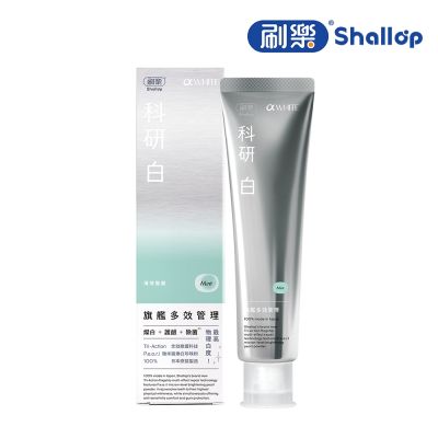 刷樂 科研白旗艦多效管理牙膏 120g-薄荷覺醒