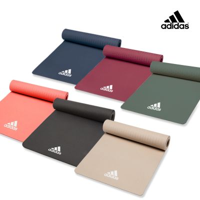adidas 愛迪達 輕量波紋瑜珈墊-8mm