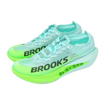 Brooks 競速跑鞋 Hyperion Elite 5 男鞋 綠黑 碳板鞋 緩衝 慢跑鞋 1000491D411
