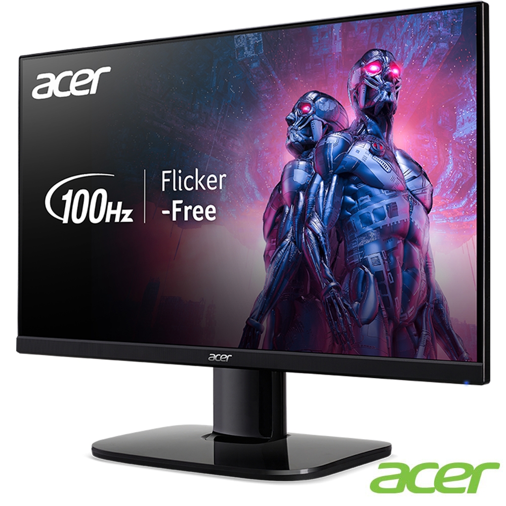 Acer 宏碁KA272 E 27型IPS電腦螢幕AMD FreeSync｜100hz抗閃| 27