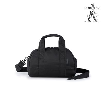 PORTER INTERNATIONAL - 圓潤柔和MELLOW手提包(M) - 黑