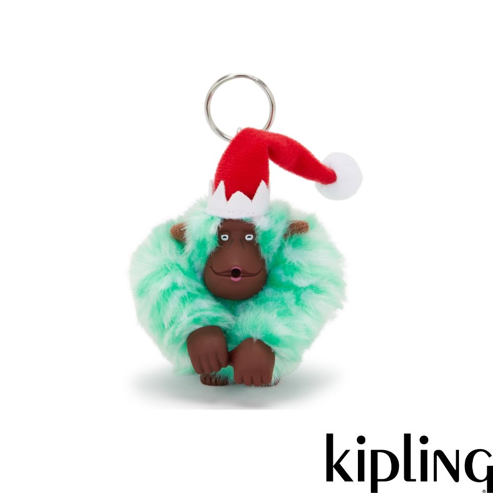 Kipling 聖誕精靈小猴子吊飾-ELF MONKEY M