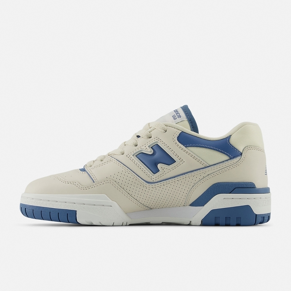 NEW BALANCE 女休閒鞋-米白藍 BBW550系列-BBW550AI-B