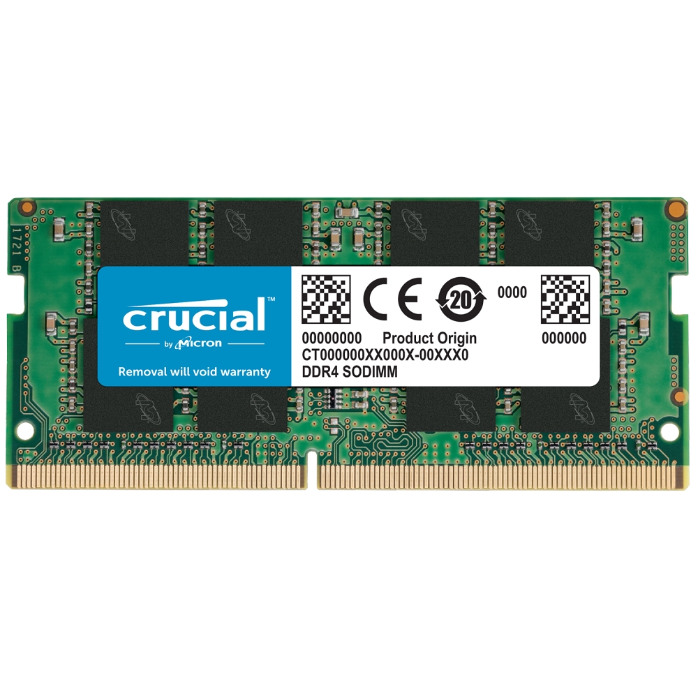 の*那様 美品Micron　32GBノート用　DDR4-3200 SODIMM 美光Micron Crucial NB-DDR4 3200/ 8G 筆記型記憶體RAM (原生