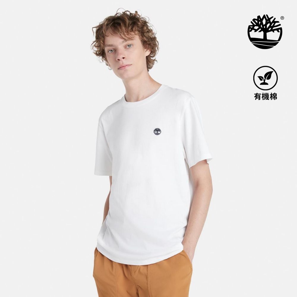 Timberland官方旗艦 精選短袖T恤 男款(多款任選) (B.男款白色)