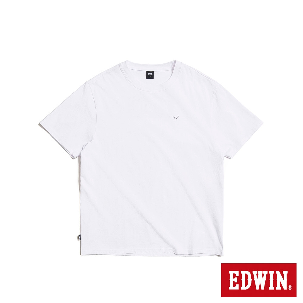 EDWIN 男裝 微觀粒子短袖T恤-白色