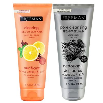 Freeman美容大賞聖誕交換禮(狠拔粉刺黑魔王+甜茶檸檬毛孔緊緻撕除面膜)★市價1500