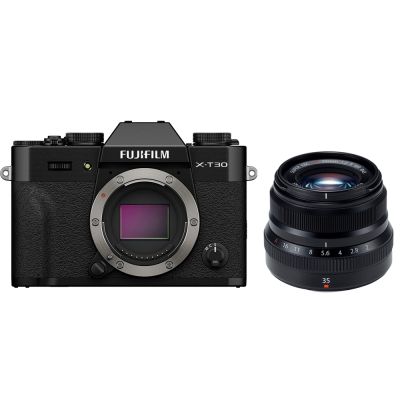 FUJIFILM X-T30 III 單機身 + XF 35mm F2 黑色鏡頭 公司貨