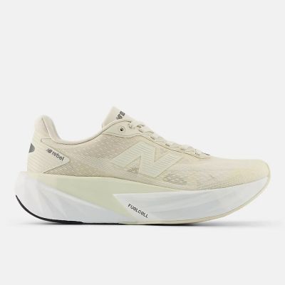 New Balance 紐巴倫 Fuelcell Rebel V5 [WFCX7ZF] 女 競速跑鞋 回彈 寬楦 米白