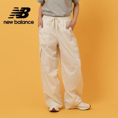 【New Balance】平織工作長褲 女性 杏色 AWP53504LIN