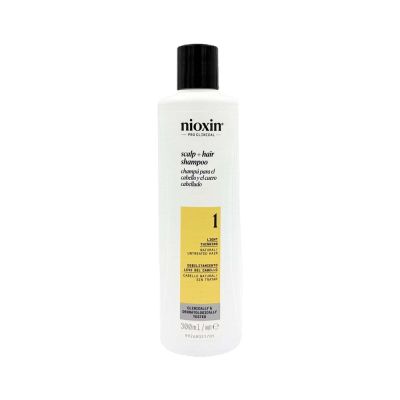 NIOXIN耐奧森 卓冠公司貨 1號潔髮露300ML 一般到略少髮量/原生髮