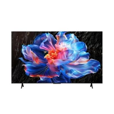 桌上安裝 TCL 75吋 75P6K  4K Google TV 智慧連網液晶顯示器 /  偏遠運費 搬運樓層 費用另計