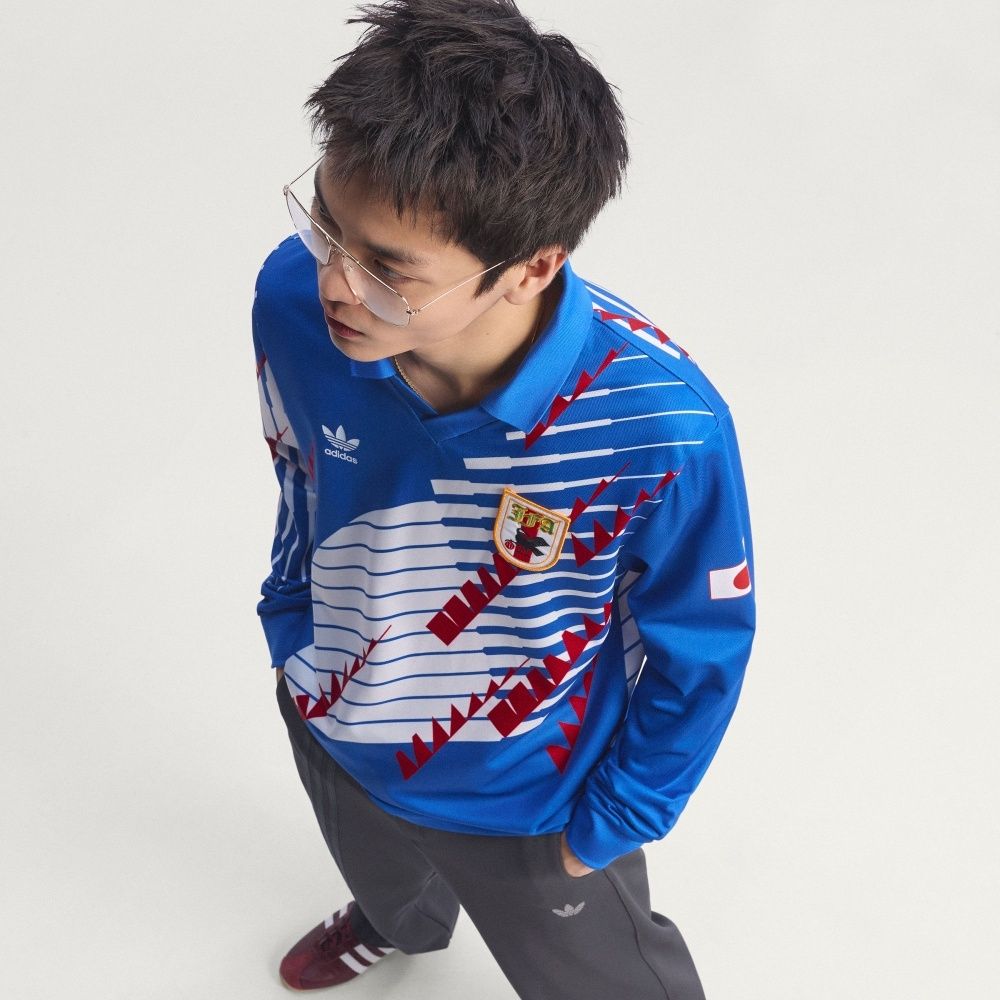 adidas 愛迪達】 世界盃1993 年日本主場長袖球衣男KT0827 | adidas