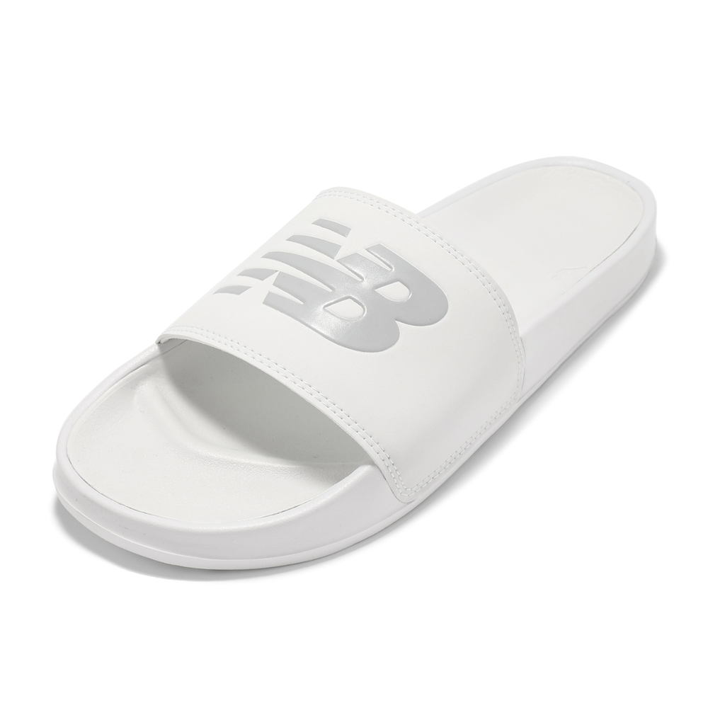 New Balance 拖鞋200 男鞋白灰緩衝運動拖鞋涼拖鞋NB SUF200W2-D 涼