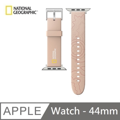 National Geographic 國家地理 Apple Watch 矽膠錶帶 44mm - 粉色