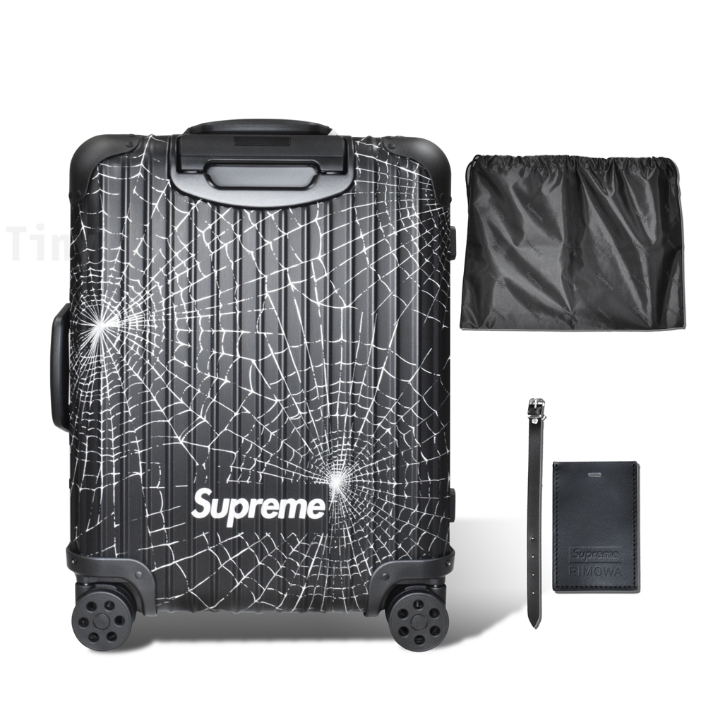 Supreme Rimowa Cabin Plus Supreme Rimowa Cabin Plus Black – Drop
