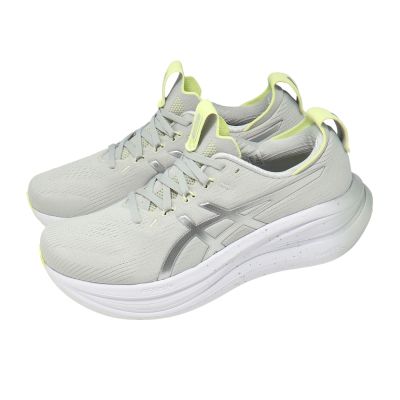 Asics 亞瑟士 慢跑鞋 GEL-Nimbus 28 Platinum 男鞋 白金系列 灰 1011C310020