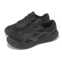 MIZUNO WAVE PROPHECY 14 S 男緩震慢跑鞋-美津濃J1GC258381 黑香檳金