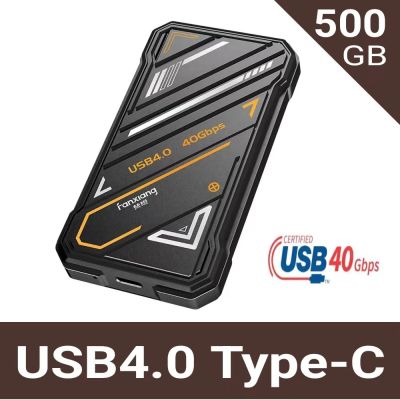 FANXIANG梵想PS3000 500GB外接式固態硬碟 USB4 Type-C支援雷電3/4讀速3700MB/s保固5年