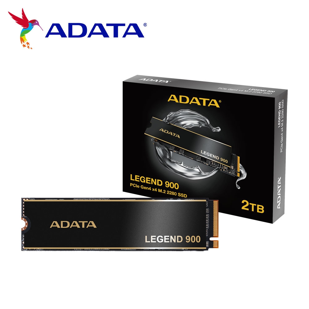 威剛ADATA LEGEND 900 2TB PCIe4.0 M.2 2280 SSD固態硬碟| ADATA 威剛