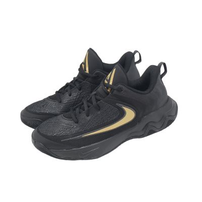 Nike 籃球鞋 Giannis Immortality 4 GS 大童 女鞋 字母哥子系列 黑 金 IH7664-005