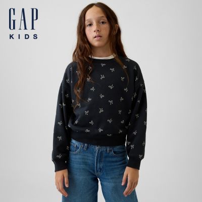 【GAP】兒童VintageSoft大學T-蝴蝶結(908919)