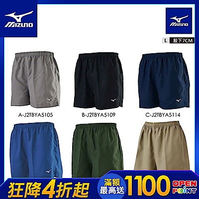 (限時加碼！任2件$880)MIZUNO 美津濃 路跑短褲 J2TBYA51XX（任選一件）(短褲)