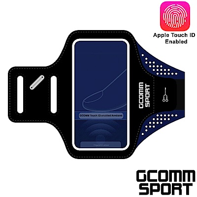 GCOMM SPORT 5.7吋 指紋辨識 超輕薄雙層萊卡透氣親膚 運動臂帶