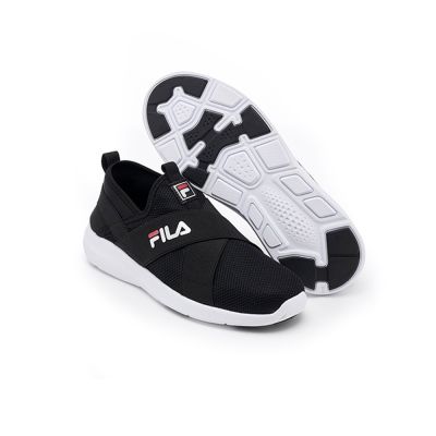 FILA 女休閒鞋-黑 5-C101A-008