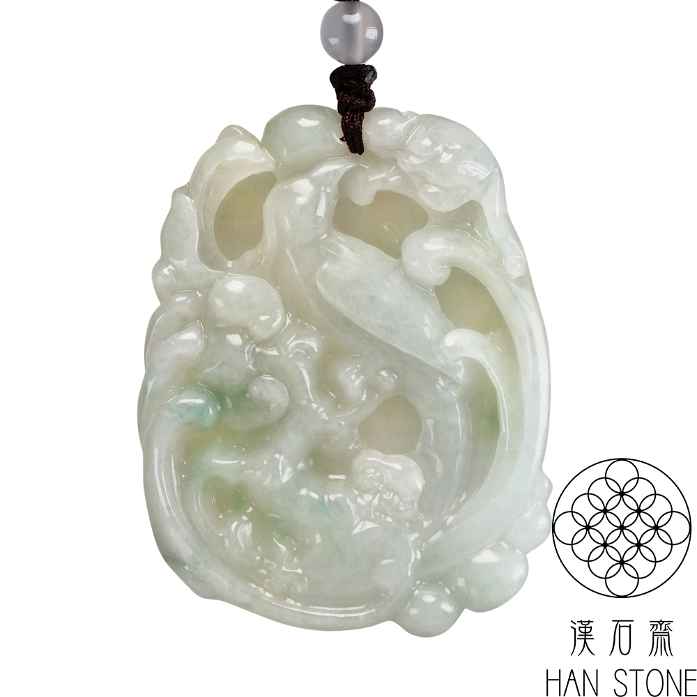 台座　翡翠　たぶん台湾　18x16x5cm　856g 漢石齋】天然翡翠A貨三太子哪吒玉佩吊墜冰糯種飄花(43*47*14mm