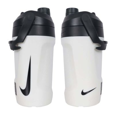 NIKE FUELJUG大口徑霸水壺40OZ-健身 運動水壺 N101379715340 白黑