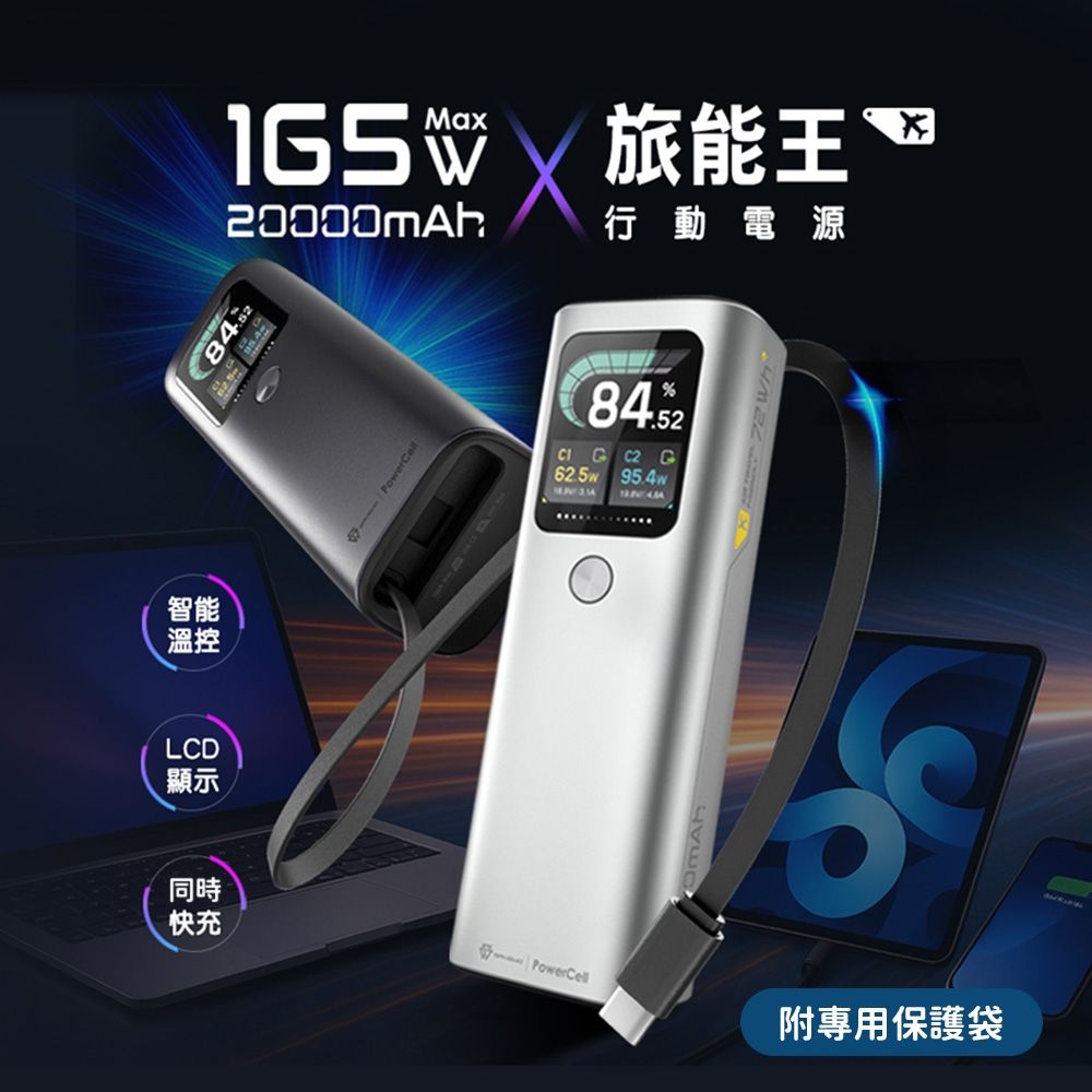 CCC認證&Wh標示】SAVEWO救世旅能王行動電源20000mAh_72Wh_具Wh標示| PD