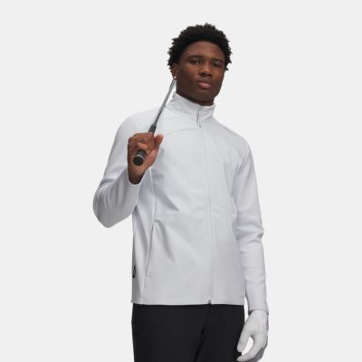 【UNDER ARMOUR】UA 男 Halo Hybrid 防潑水外套 6009646-023