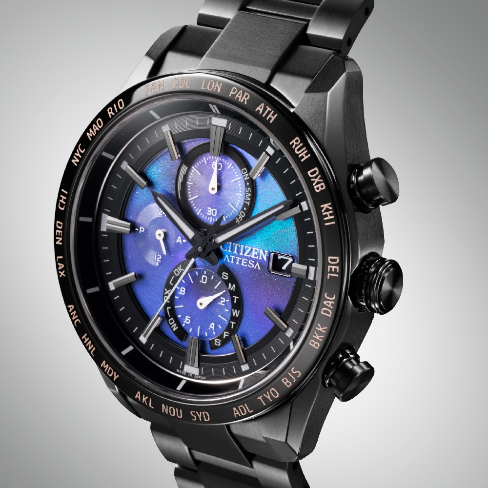 CITIZEN星辰錶GENT'S AT8285-68Z HAKUTO-R限定款登月限定款光動能鈦