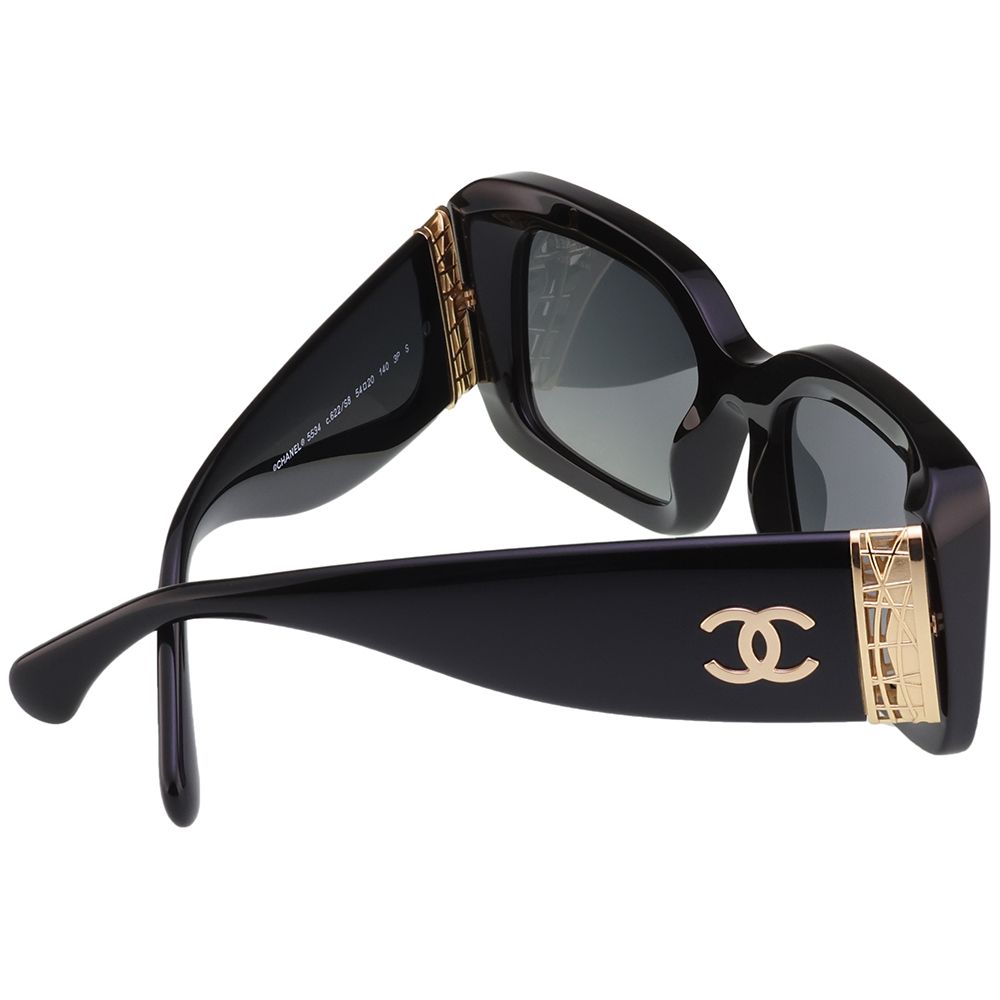 CHANEL 偏光香奈兒太陽眼鏡(黑色)CH5534 | 飾品| Yahoo購物中心