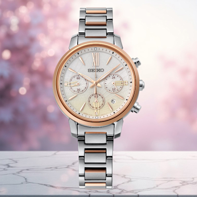 SEIKO 精工錶 LUKIA 海芋太陽能計時女錶-36.2mm V175-0FC0Y.SSC920J1 ˍSK040