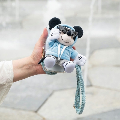 InfoThink 絨毛公仔手機背夾+環保配件袋