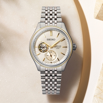 SEIKO 精工 Presage 日式職人開芯機械錶 618限定禮遇 送禮推薦-40.2mm (SPB480J1/6R5J-00C0G)_SK045