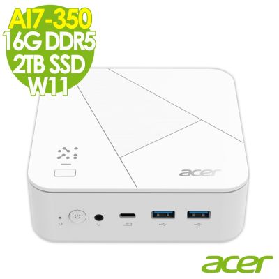 Acer 宏碁 Revo Box RB102 AMD迷你電腦 (AI7-350/16G/2TB SSD/W11)