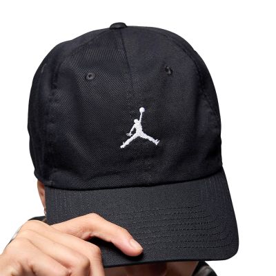 Nike U J Club Cap Us Cb Wsh Jm 黑色 刺繡 喬丹 老帽 棒球帽 帽子 HQ1963-010
