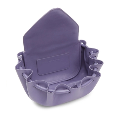 BOTTEGA VENETA 寶緹嘉658521 經典小羊皮素面翻蓋磁扣斜背包(顏色任選