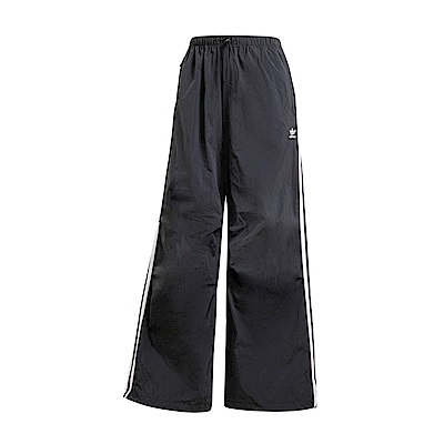 Adidas 3 S Para Pant IY7251 女 長褲 寬褲 運動 休閒 復古 三葉草 寬鬆 黑白