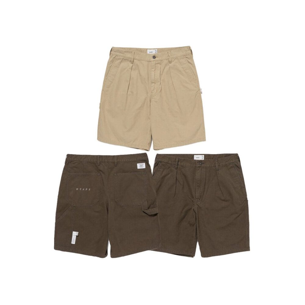 Wtaps Armstg2601 / Shorts / Cotton Cnvs 工裝短褲口袋刺繡261CWDT