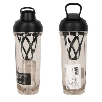 NIKE 雪克水壺2.0 24OZ-慢跑 單車 自行車 沖泡 709ML N101072498824 透明黑